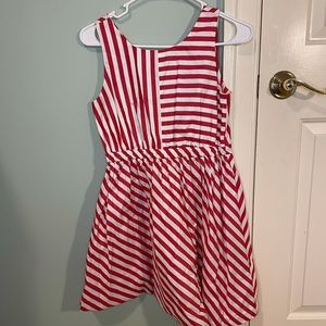 Zara kids red & white striped mini dress❤️🤍